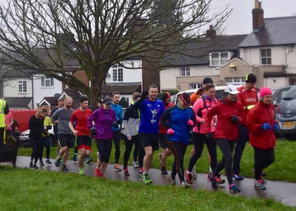 Hundreds of runners flocked to the Gade Valley Harriers' first marathon training run of the year