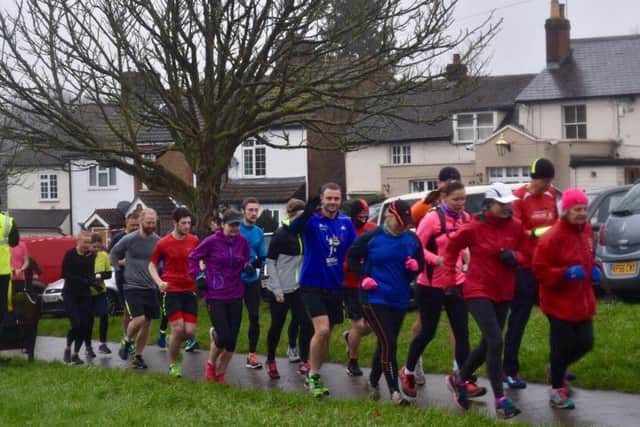 Hundreds of runners flocked to the Gade Valley Harriers' first marathon training run of the year