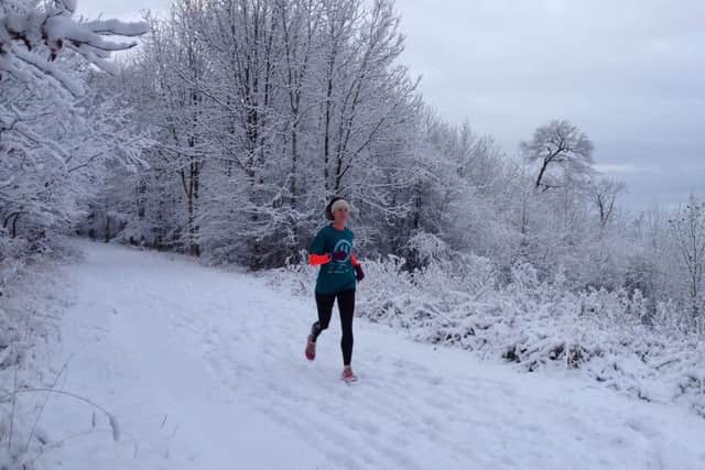 Niamh Demspey has been busy training for the Berkhamsted Half Marathon