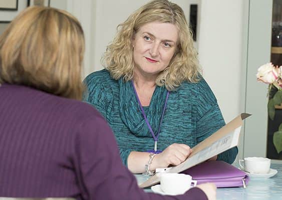 Rennie Grove Hospice at Home nurse Suzanne Fitzpatrick