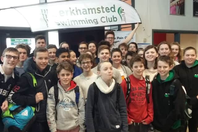 The Berkhamsted swimmers claimed 10 age group gold medals, nine age group silvers and 11 age group bronzes