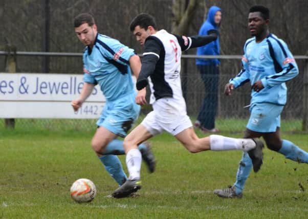 Mitchell Weiss helped himself to a brace at the weekend. Picture (c) Chris Riddell