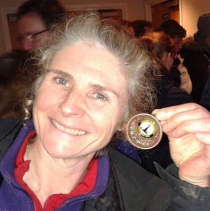 Claire McDonnell completed a great season by taking third prize in the F45 category