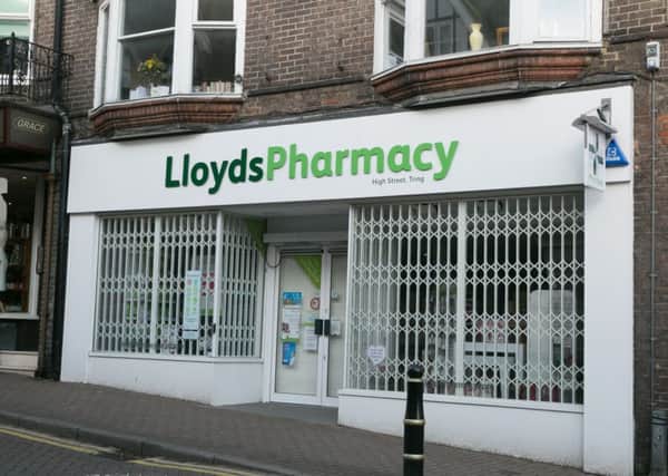 Lloyds Pharmacy, Tring