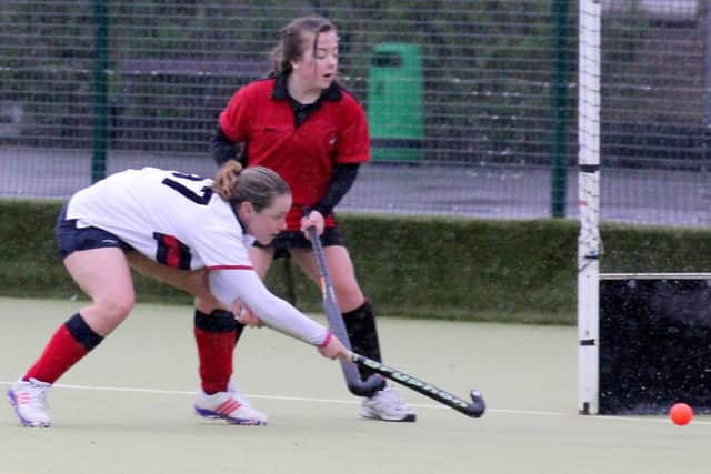 Leanne Keatley insipred the ladies' first team to a vital win over Aylesbury