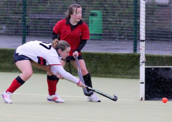 Leanne Keatley insipred the ladies' first team to a vital win over Aylesbury