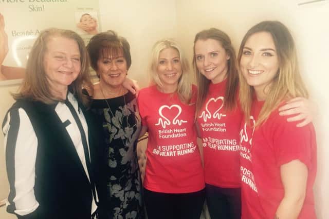 Madison Coates, centre, with Penny Gover, Sandra Coates, Lorna Gover and Georgia Shults