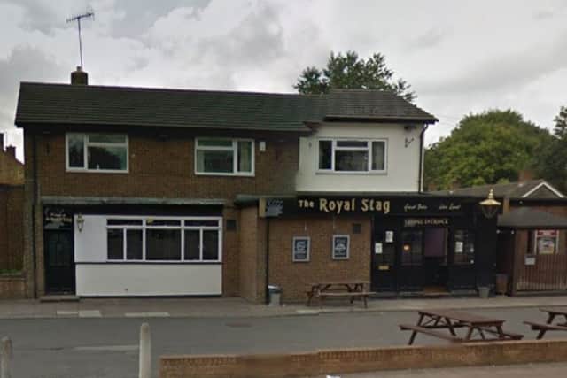 The former Royal Stag in Fletcher Way, Highfield, which will be a new Tesco Express store