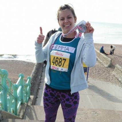 Emma Phillpot headed to the south coast for the Brighton Half Marathon