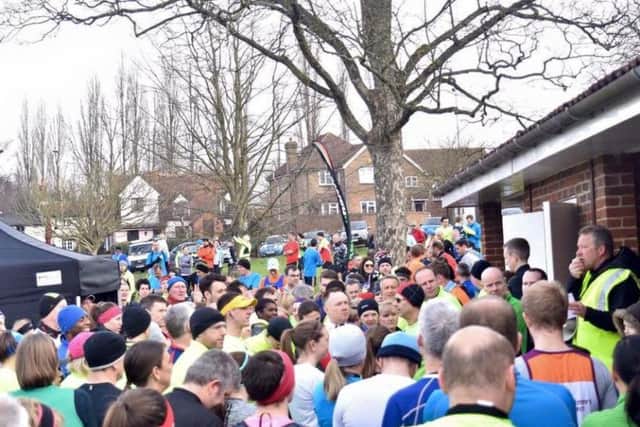 A total of 484 runners flocked from across the country for the Gade Valley Harriers' 17-mile marathon training run