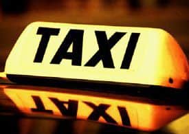 Taxi sign
