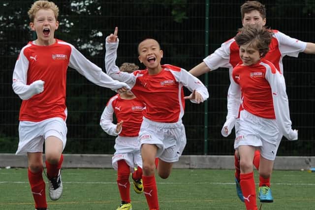 Arsenal Soccer Schools will be returning to Dacorum over the Easter holidays. Picture (c) Stuart MacFarlane