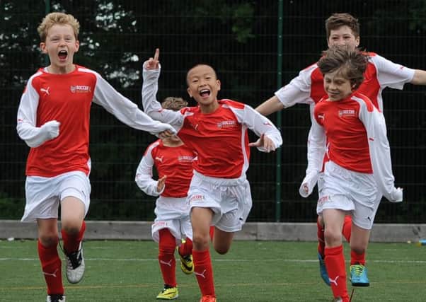 Arsenal Soccer Schools will be returning to Dacorum over the Easter holidays. Picture (c) Stuart MacFarlane