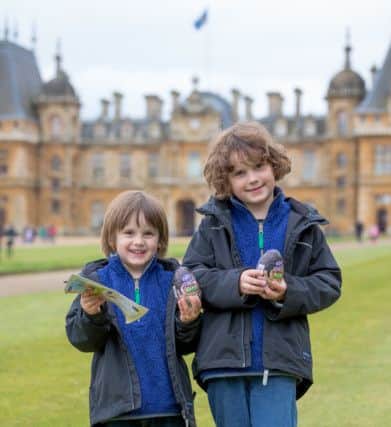 Waddesdon Manor at Easter. Picture by Peter Greenway. Copyright National Trust.