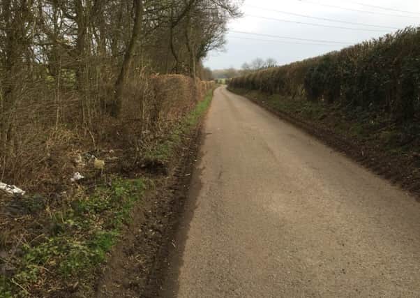 Hogg End Lane, between Hemel Hempstead and St Albans