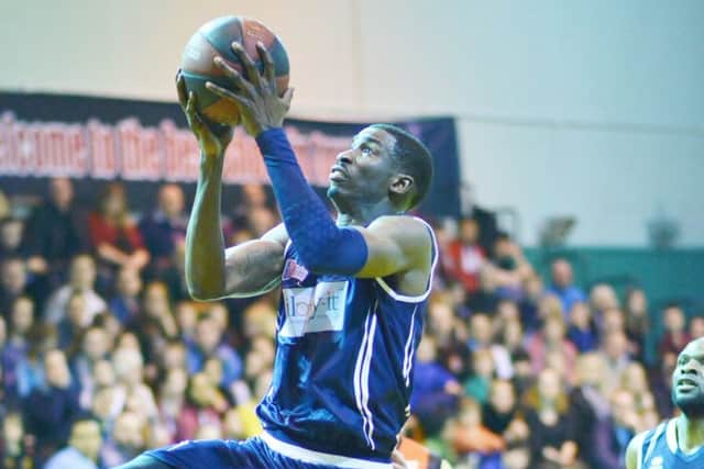 Hemel Storm co-captain Walid Mumuni was Storm's leading rebounder and also hit a crucial three-pointer against Reading