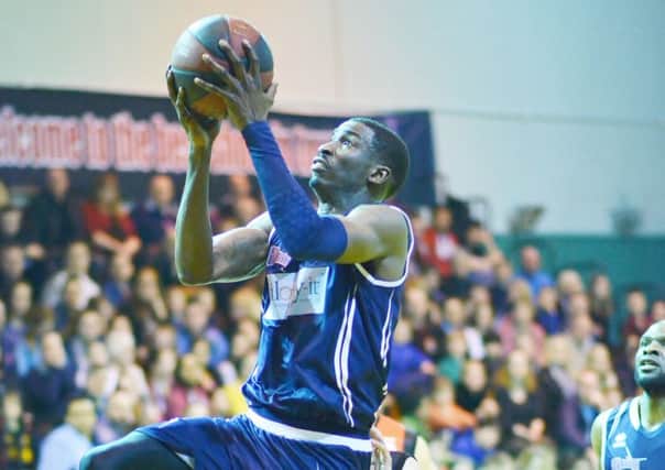 Hemel Storm co-captain Walid Mumuni was Storm's leading rebounder and also hit a crucial three-pointer against Reading