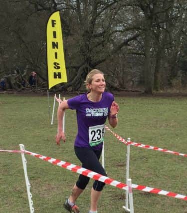Kate Rennie was in great form at the Ashridge Boundary Run