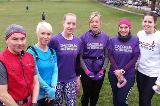 Dacorum & Tring road runners were in action at the final Gade Valley Harriers marathon training run