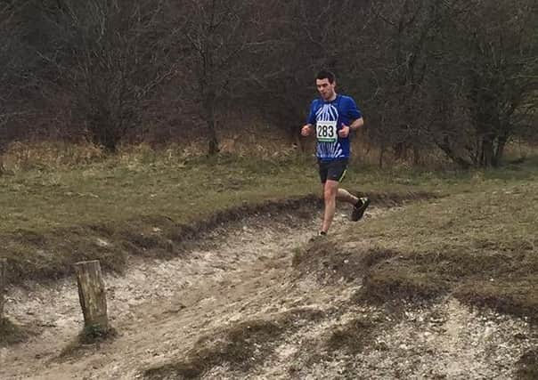 Matt Wade was first home for Tring Runninc Clab at the Ashridge Boundary Trail