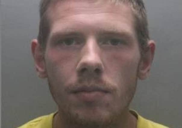 Tad Wright, 24, is wanted on re-call to prison