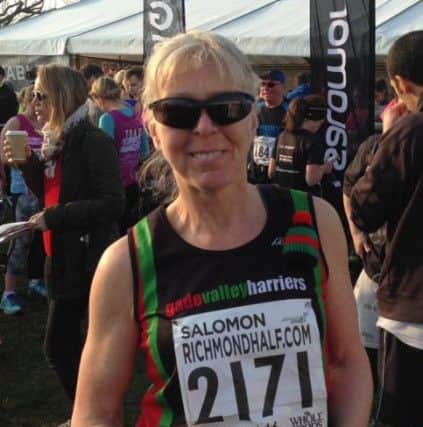 Tina Searle travelled to Richmond for their 13.1-mile challenge