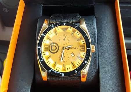 The stolen Diesel watch
