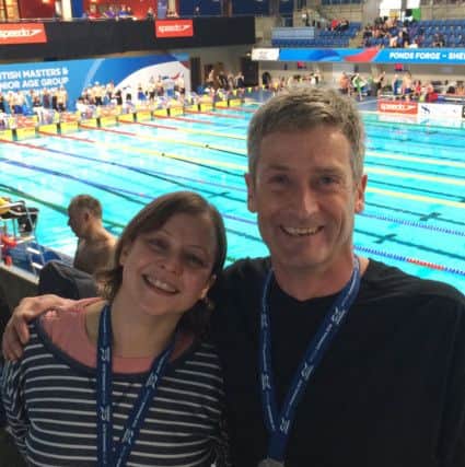 Mark Strakosch and Tracy Fairweather came away with silver and bronze medals respectively at the GB Masters Long Course Championships