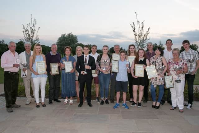 The winners from the 2015 Dacorum Sports Awards were all smiles. Picture (c) Adam Hollier