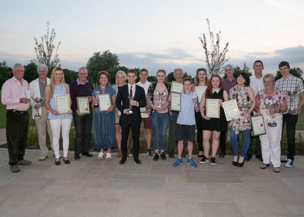The winners from the 2015 Dacorum Sports Awards were all smiles. Picture (c) Adam Hollier