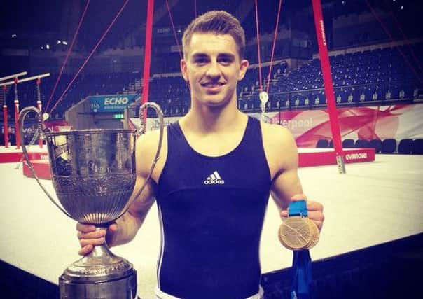 Max Whitlock was all smiles after his breathtaking victory