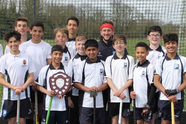 The U14 boys have been crowned Team of the Year at West Herts Hockey Club