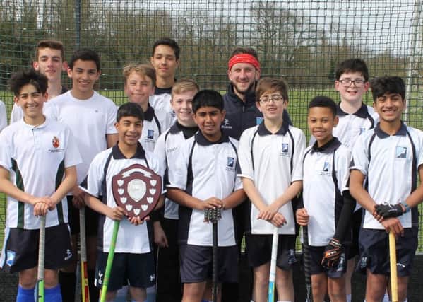 The U14 boys have been crowned Team of the Year at West Herts Hockey Club