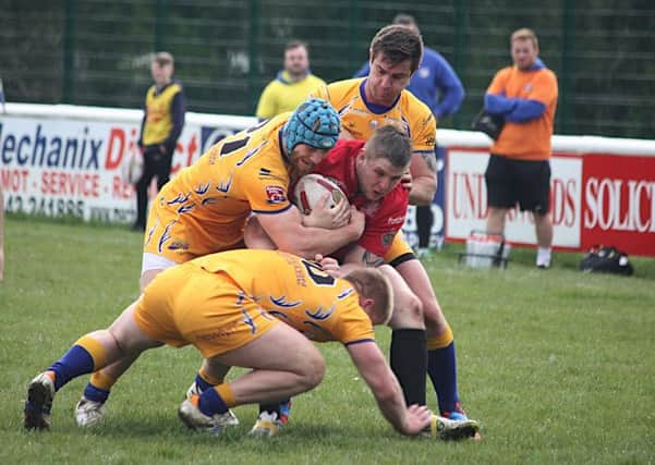 Hemel Stags in action earlier this season. Picture (c) Kevin Read