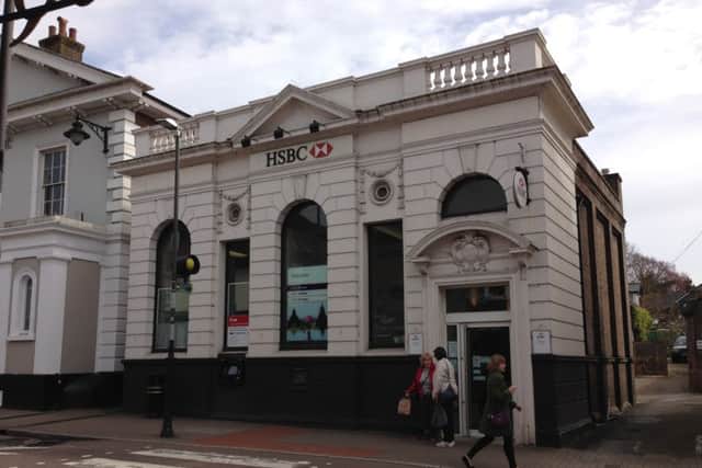 HSBC on Tring High Street, which is closing in July 2016