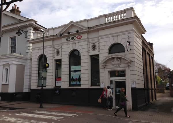 HSBC on Tring High Street, which is closing in July 2016