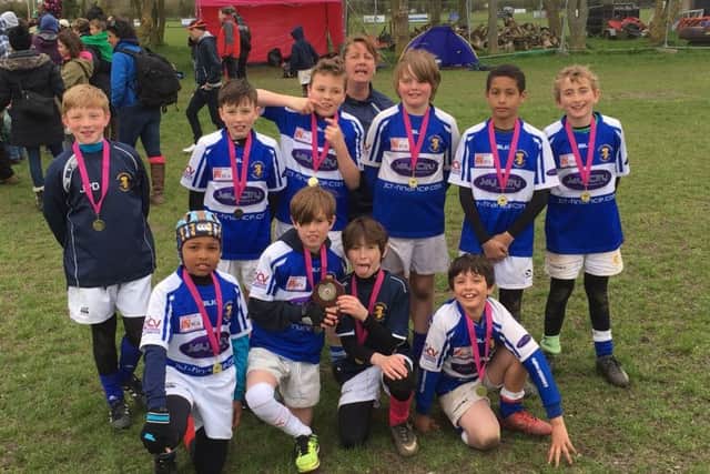 The Camelot Wizard U10s won the Shield tournament in Aylesbury