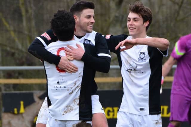 Kings Langley wrapped up the Southern League Division One Central title last weekend. Picture (c) Chris Riddell