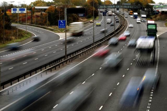 Traffic on the M1