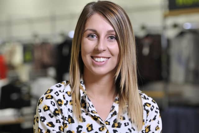 Sophie Bartley, store manager at Pep&Co in Hemel Hempstead. Photo: Fergus Burnett