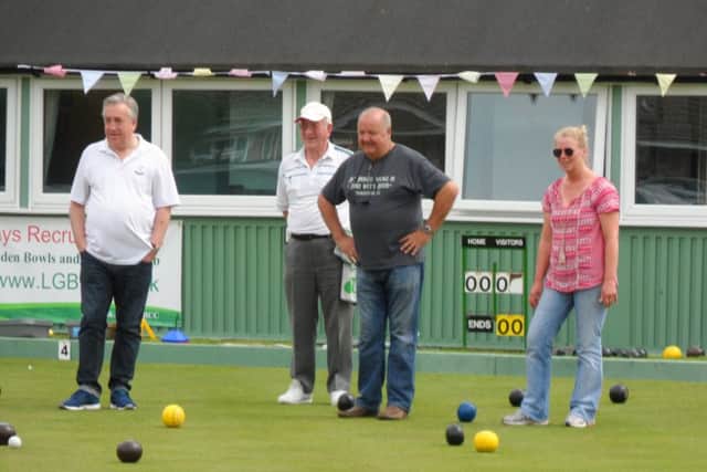 Bowls open day.