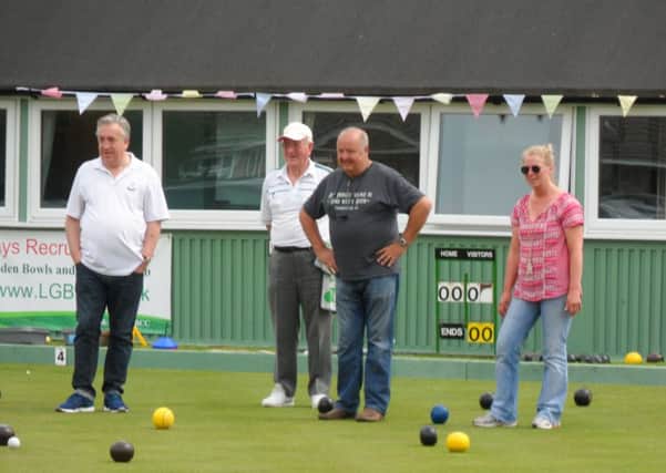 Bowls open day.