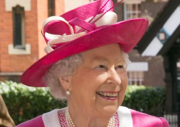 Her Majesty on a recent visit to Berkhamsted School