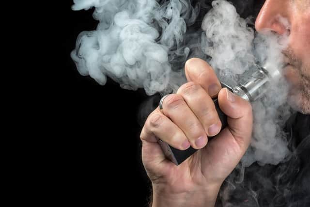 Only 28 per cent of those questioned said they used e-cigarettes to help stop smoking