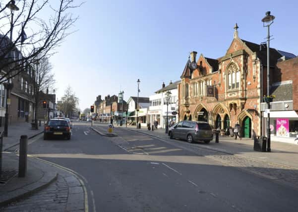 Berkhamsted High Street: now available for free parking after county council slip-up