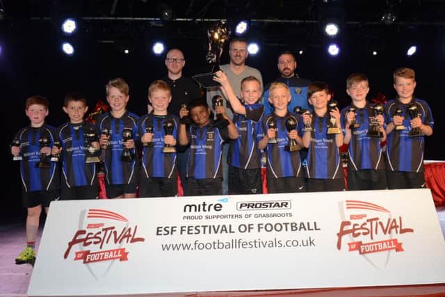 Berkhamsted Raiders U9s champions.