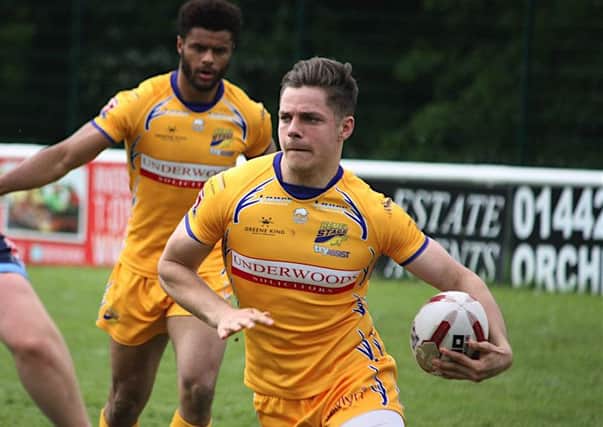 Hemel Stags in recent action. Picture: Kevin Read. PNL-160523-113822002