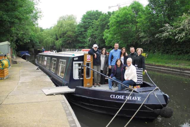Waterways Experiences and representatives of DEMAND and Imagine estate agents