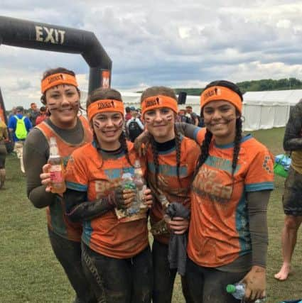 After the Tough Mudder event