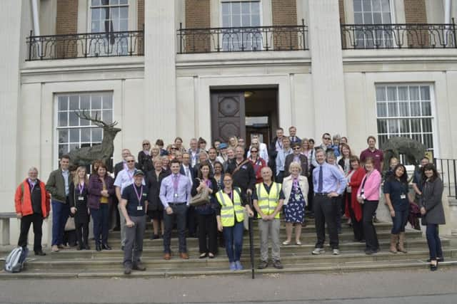 Mass Health Walk County Hall pic